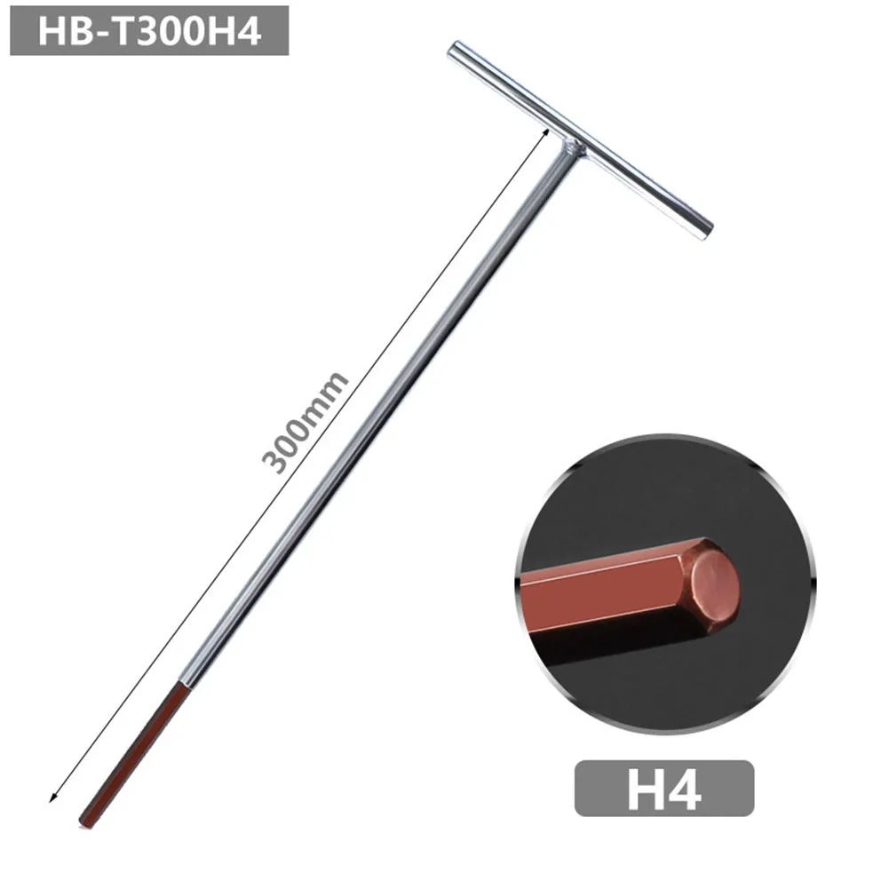 

Внутренний гаечный ключ Ключ Шестигранный ключ Инструмент для ручного ремонта Т-образный Износостойкий Легко читаемый Хорошая прочность Высокая твердость