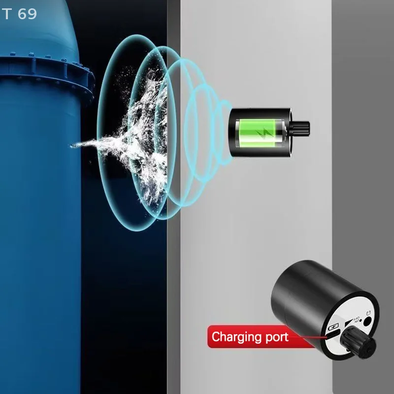 للكشف عن تسرب الأنابيب المختلفة كاشف تسرب المياه متعدد الوظائف كاشف الصوت الأنابيب تسرب المياه مناسبة