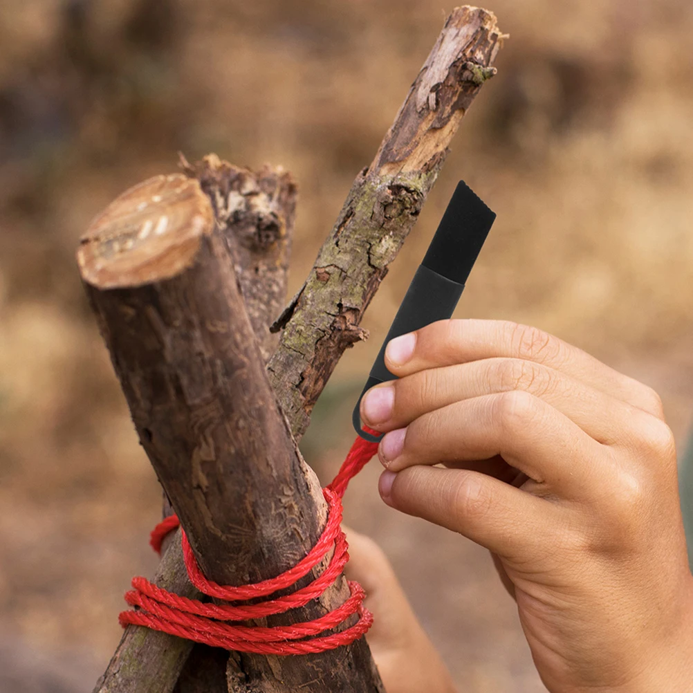 

20Pcs Outdoor Fire Starting Tool Serrated Scraper for Camping Survival Emergency Hiking Portable Instant Ignition