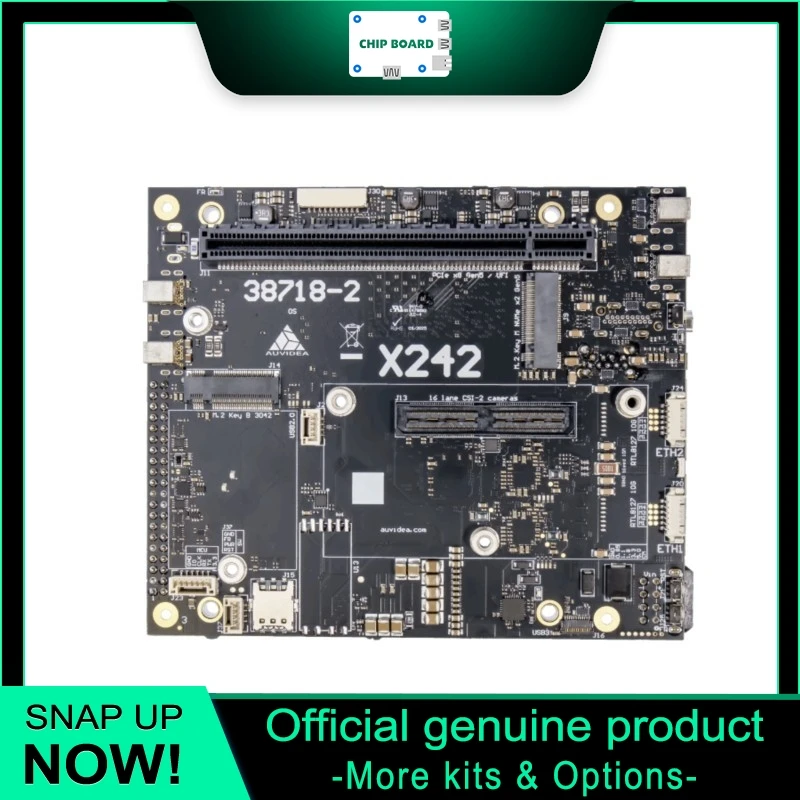Auvidea X242 Carrier Board Compatible with NVIDIAN Jetson T5000 Series
