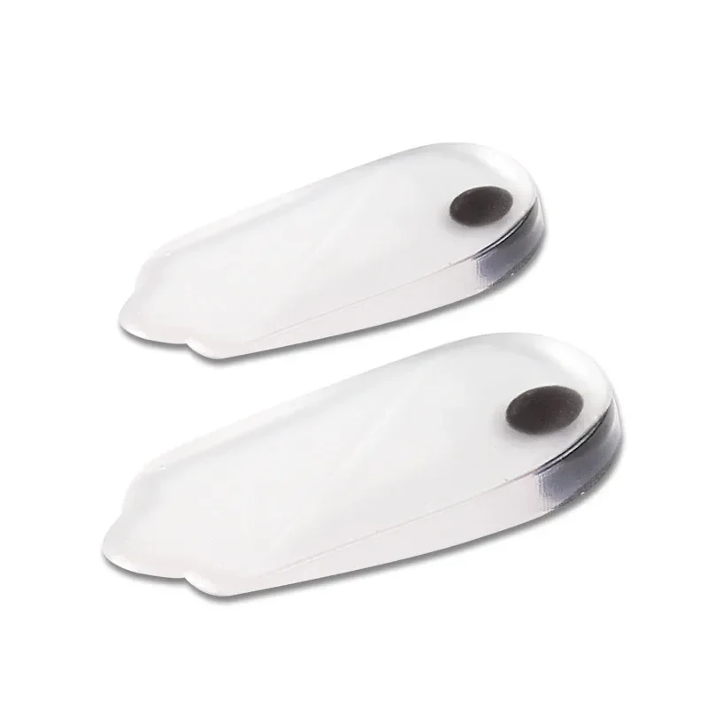 Silicone Gel Orthotic Heel Pad for XO Legs Orthopedic Insoles Varus Correct Plantar Fasciitis Pain Relief Foot Care Insert