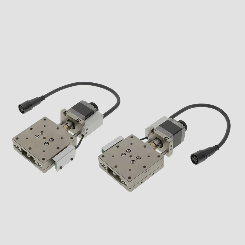 High-precision motorized ball guide linear motion stage | 0.01 micron cutting and semiconductor repeatability