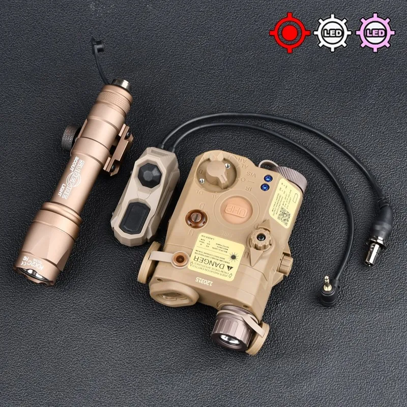 

Airsoft AXON Remote Pressure Switch PEQ15 Red Dot Laser Aiming Surefir M300 M600 Flashlight Hunting Weapon Light Fit 20mm Rail