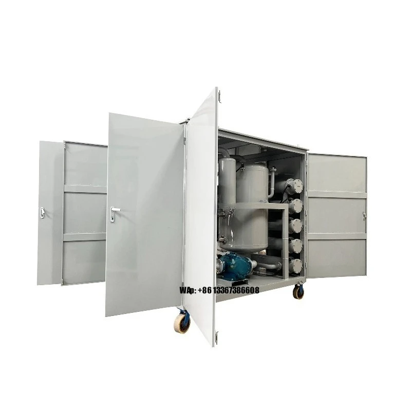 

Outdoor Premium Transformer Oil Purifiers 99.9% Water & Gas Removal