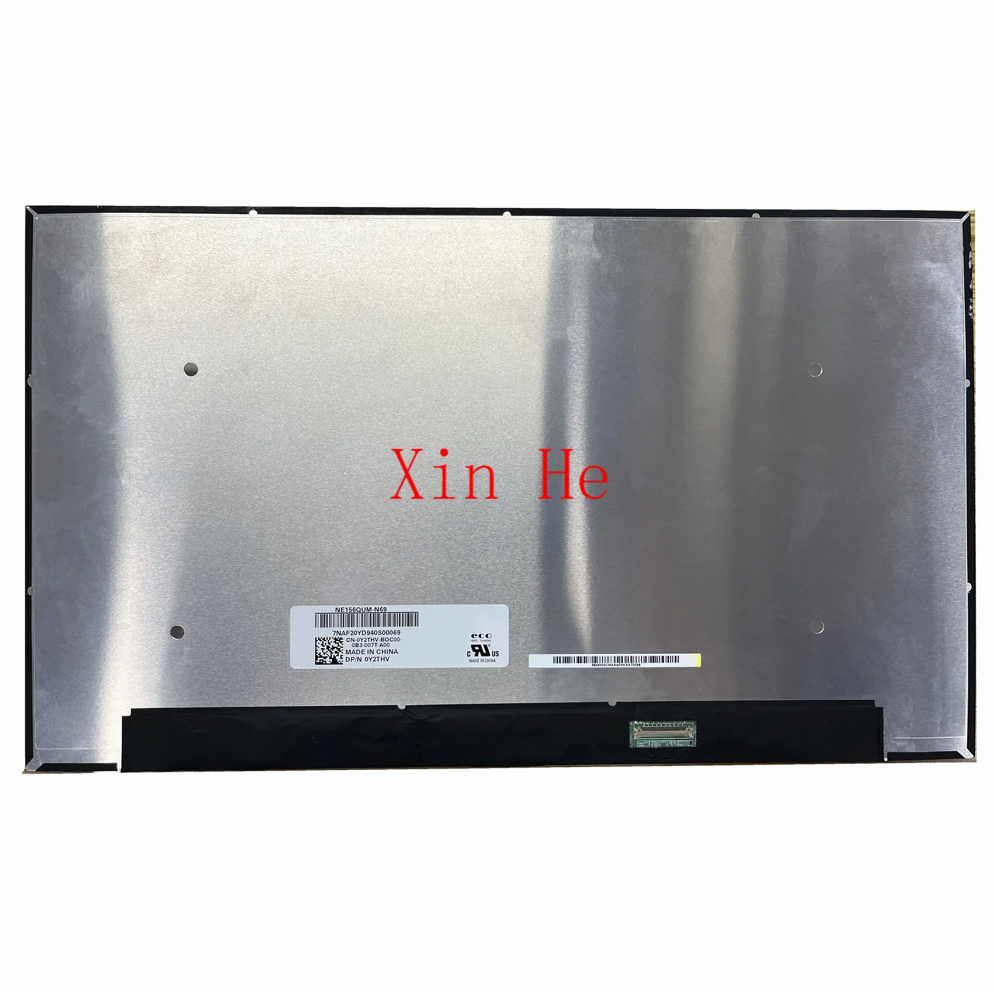 

NE156QUM-N69 NE156QUM N69 15.6'' Laptop LCD Screen 3840*2160 EDP 40PINS 100% sRGB