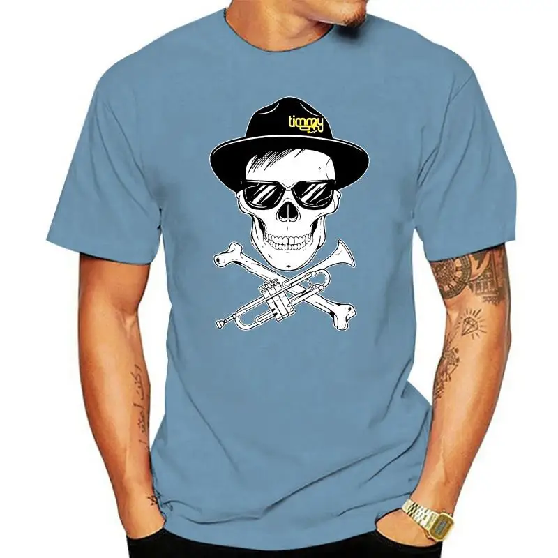 Timmy Trumpet Pirate Skull T Shirt Dj Festival Music Unisex Women Size A54 Harajuku Tops Fashion Classic Unique T Shirt Gift