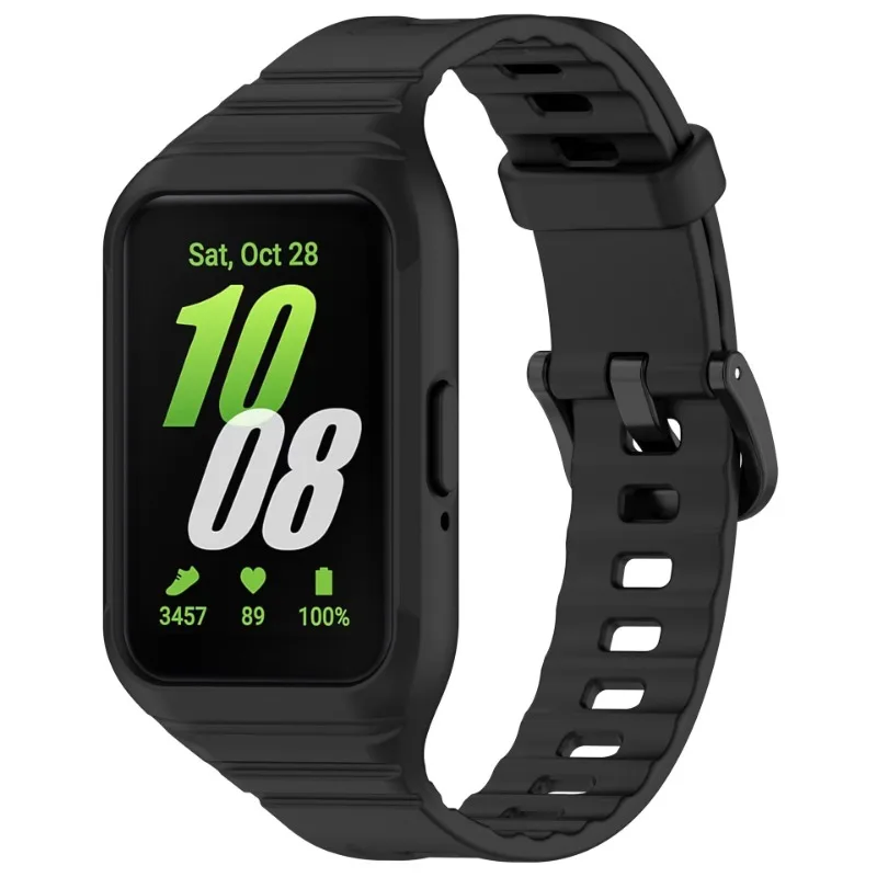 Силиконовый ремешок для часов для Samsung Galaxy Fit 3 SM-R390, ремешок-браслет, браслет Galaxy Fit3, ремешок для часов, браслет 2 в 1, чехол