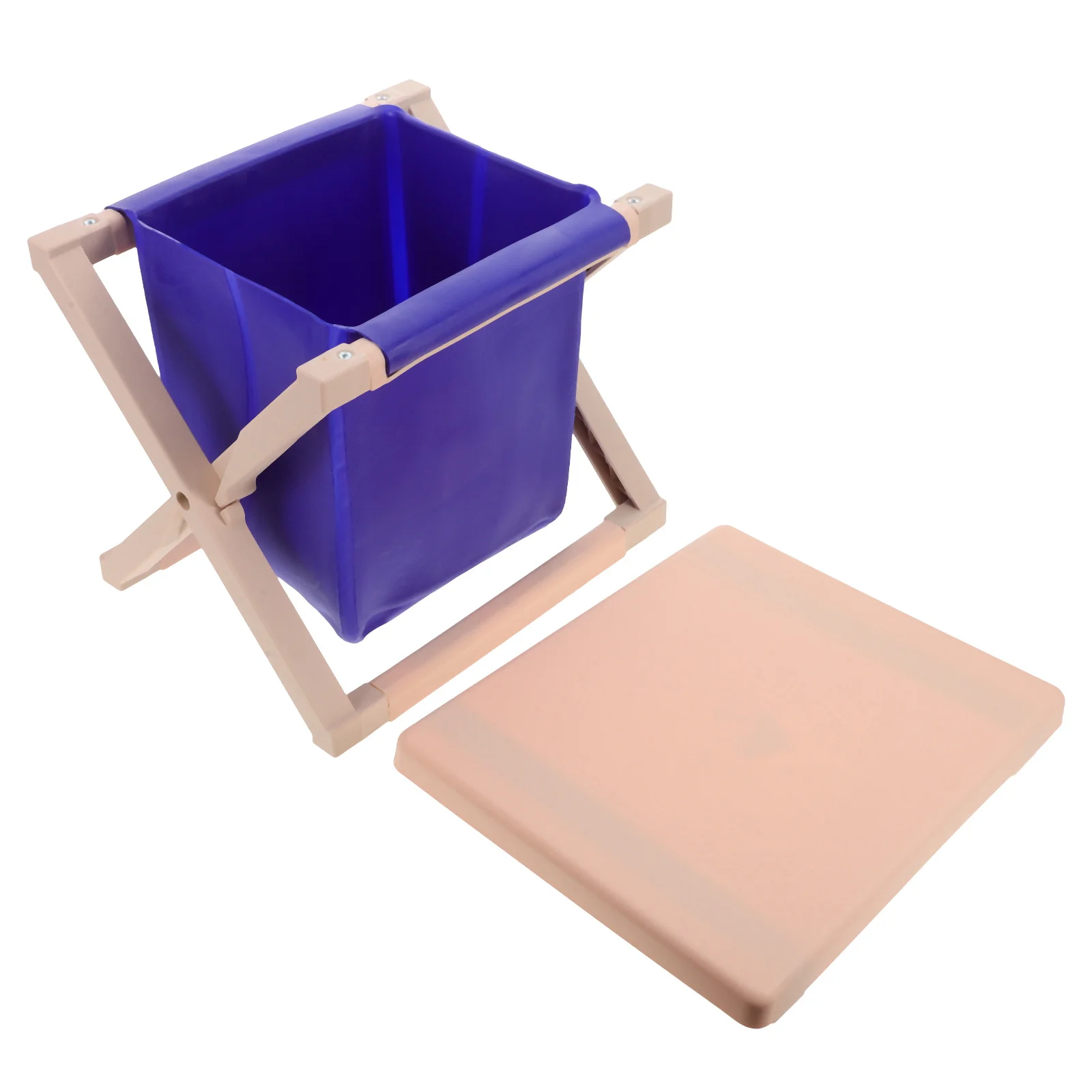 نونية محمولة للأطفال الصغار والكبار - مرحاض سفر مدمج قابل للطي لرحلات السيارات والتخييم والمغامرات الخارجية والاستخدام في حالات الطوارئ #3