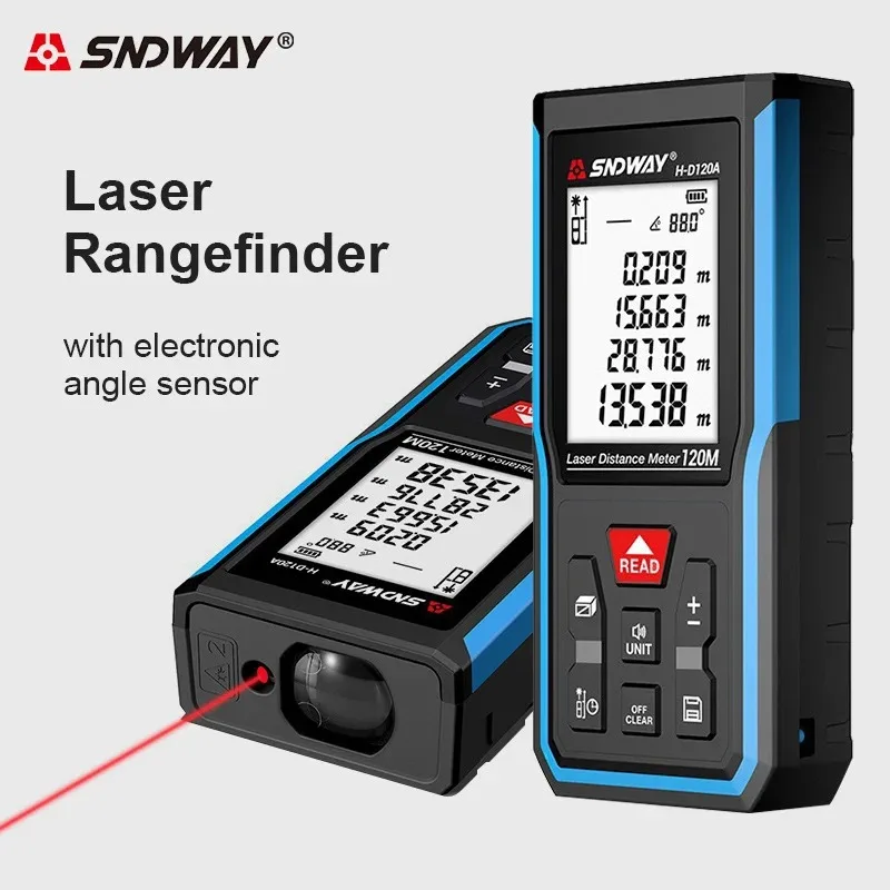 

H-D510A Laser Distance Meter 50m 70m 100m 120m Rangefinder Digital Range Finder Ruler Distance Measuring Tape