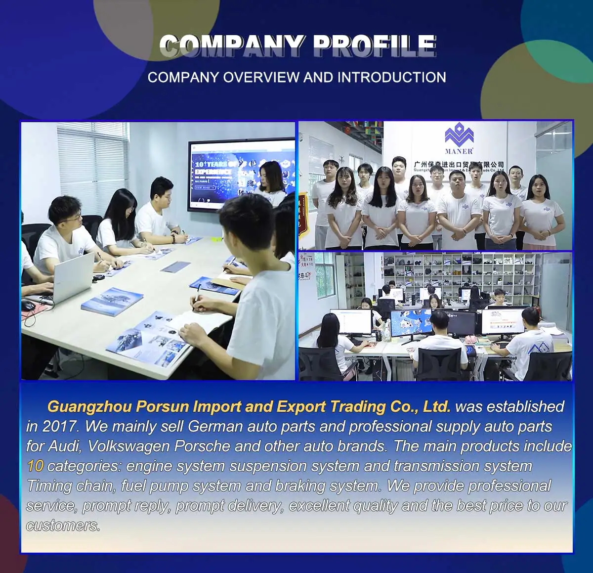 Детали автоматической подвески MANER, высокая покупка 97034304131, амортизатор для Porsche MCR.CC Panamera 970, MCR.CB MCW.JA