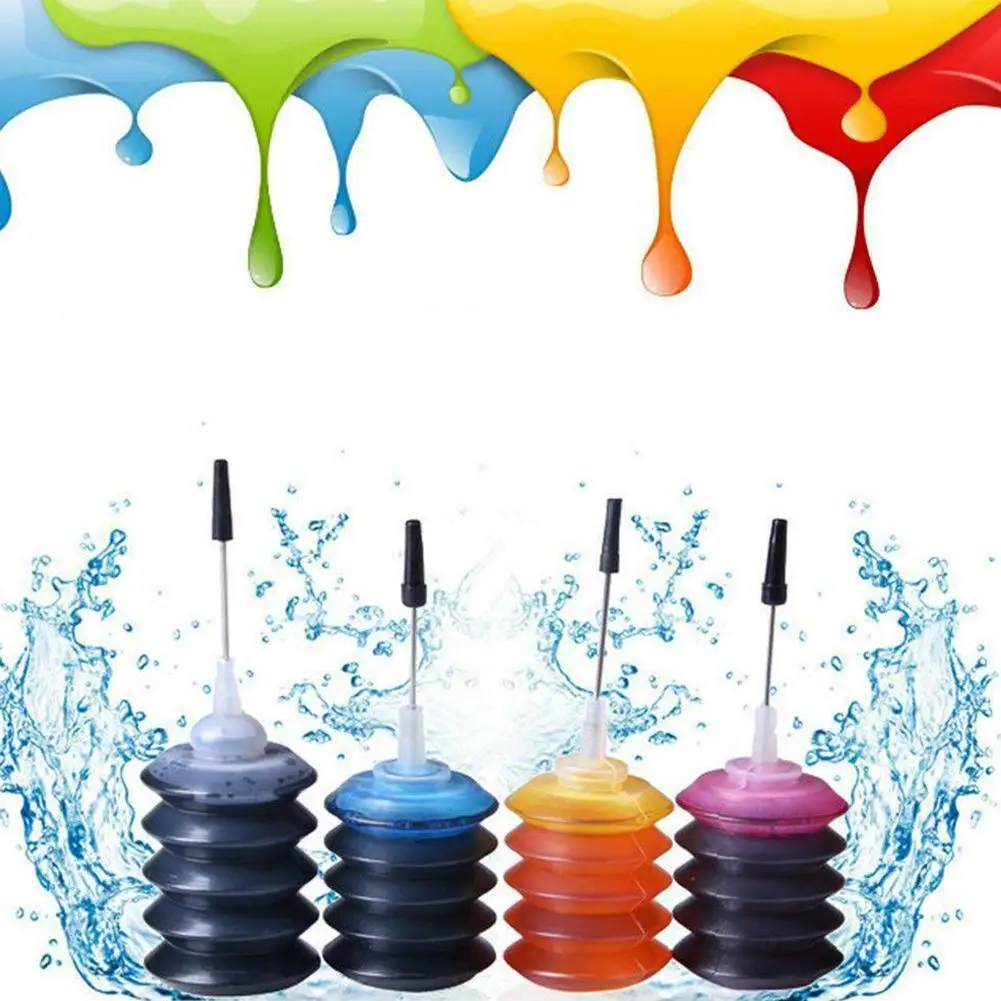 NEW 30ml Refill Ink Kit Highly Compatible Jet Accessaries Dye Desktop Printer Supplies Replacement Printing Paper For HP