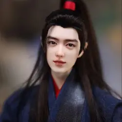 1/6 Bjd Figure Full Set Blue Wei Wuxian Xiao Zhan 30cm Original Realistic Doll Top Exquisite The Untamed MDZS High Art Wei Ying