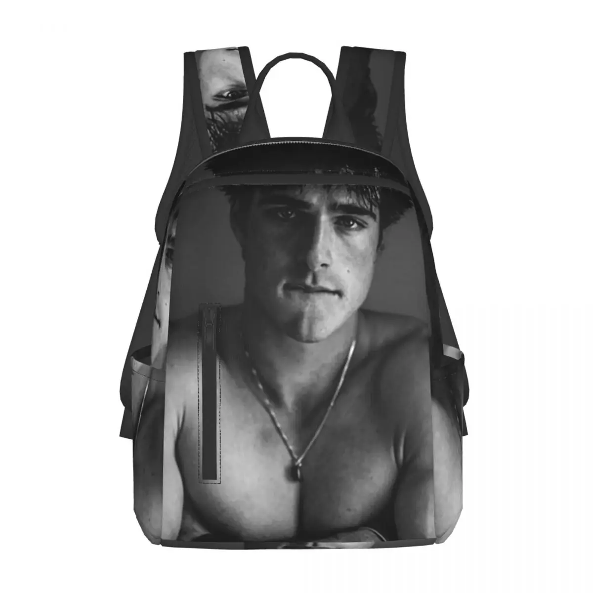 

Jacob Elordi Australian Actor Backpack Daypack Large Capacity Boys Girls BookBag School Bag Shoulder Bags for Men Women