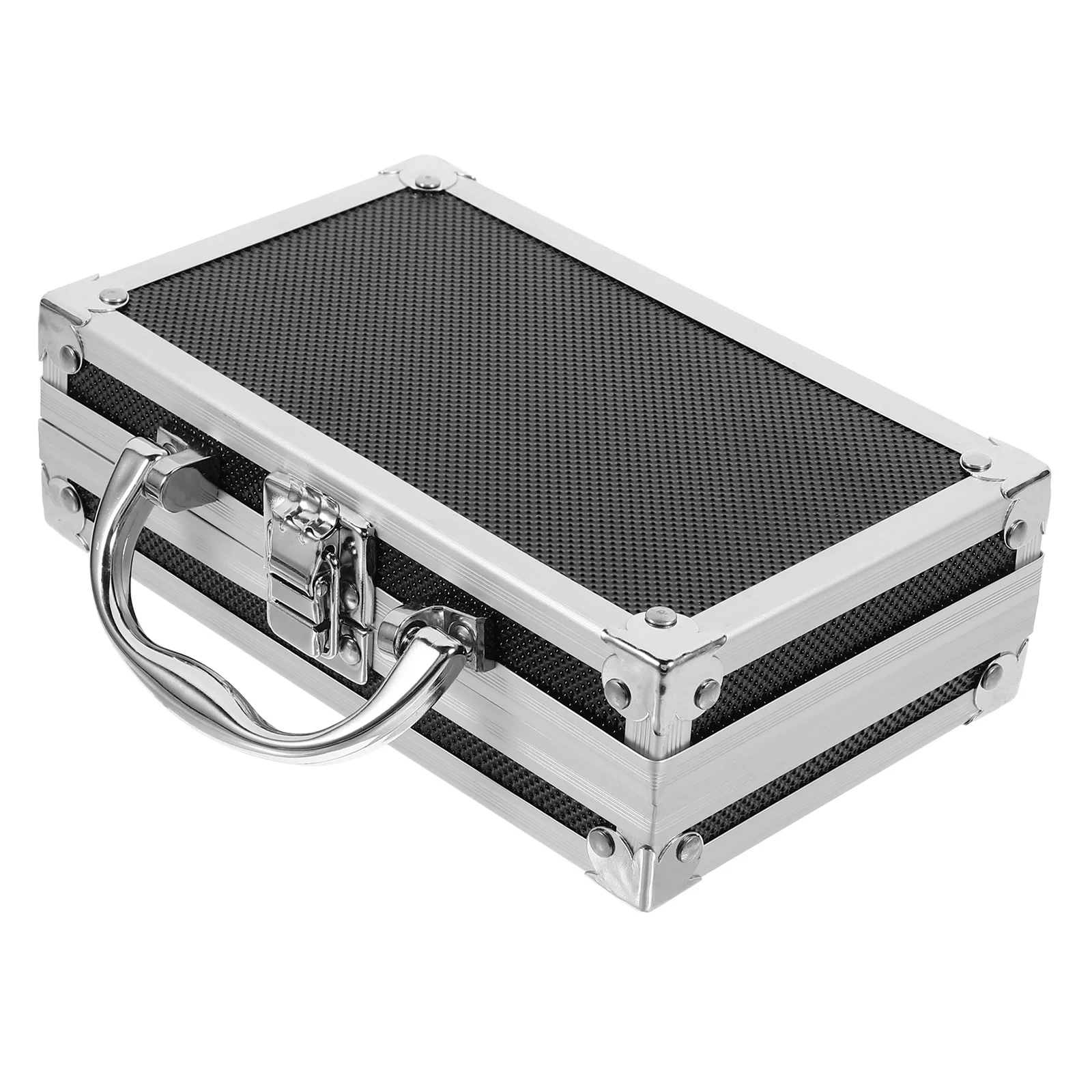 

Durable Metal Tool Box Large Storage Container Portable Organizer For Home Travel Daily Use Multifunctional Tools Holder