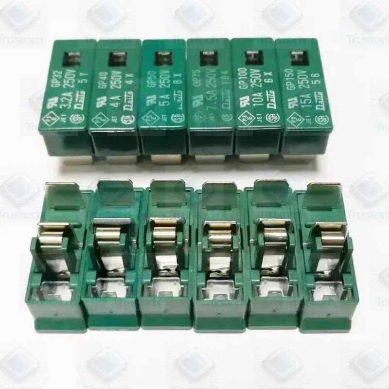 Original 5 pieces FUSE-GP20 2.0A GP150/100/GP75/50/40/32/25/16/10/05 250V