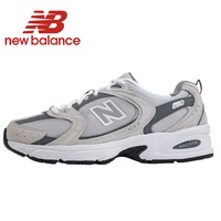 Original NewBalance NB 530 Classic Gray Casual Men's and Women's Running Shoes Breathable Sport Walk
