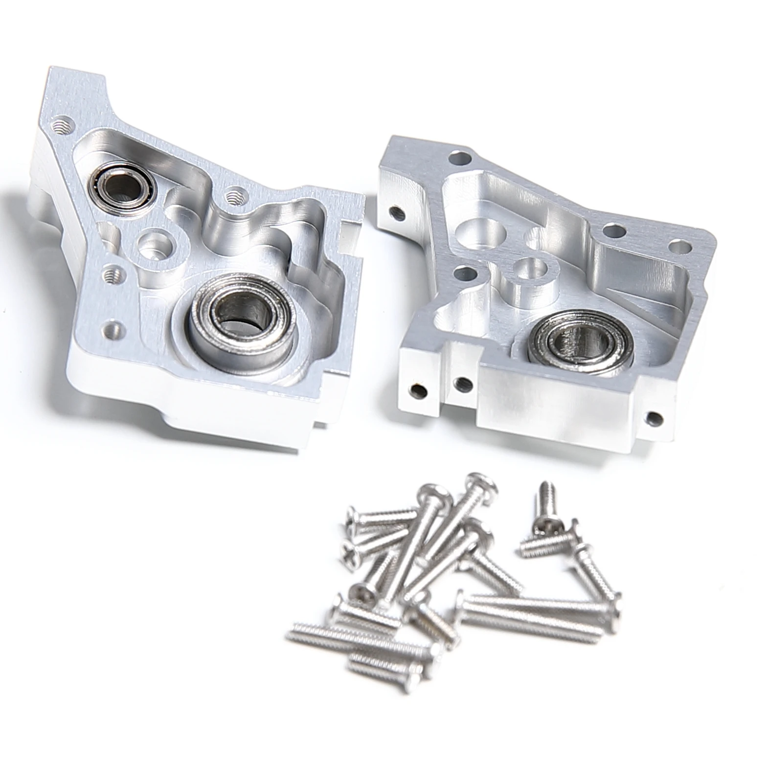 CNC Aluminum 1/36 Mini Team Losi Micro T Gearbox Gear Box Case Set Upgrade Part