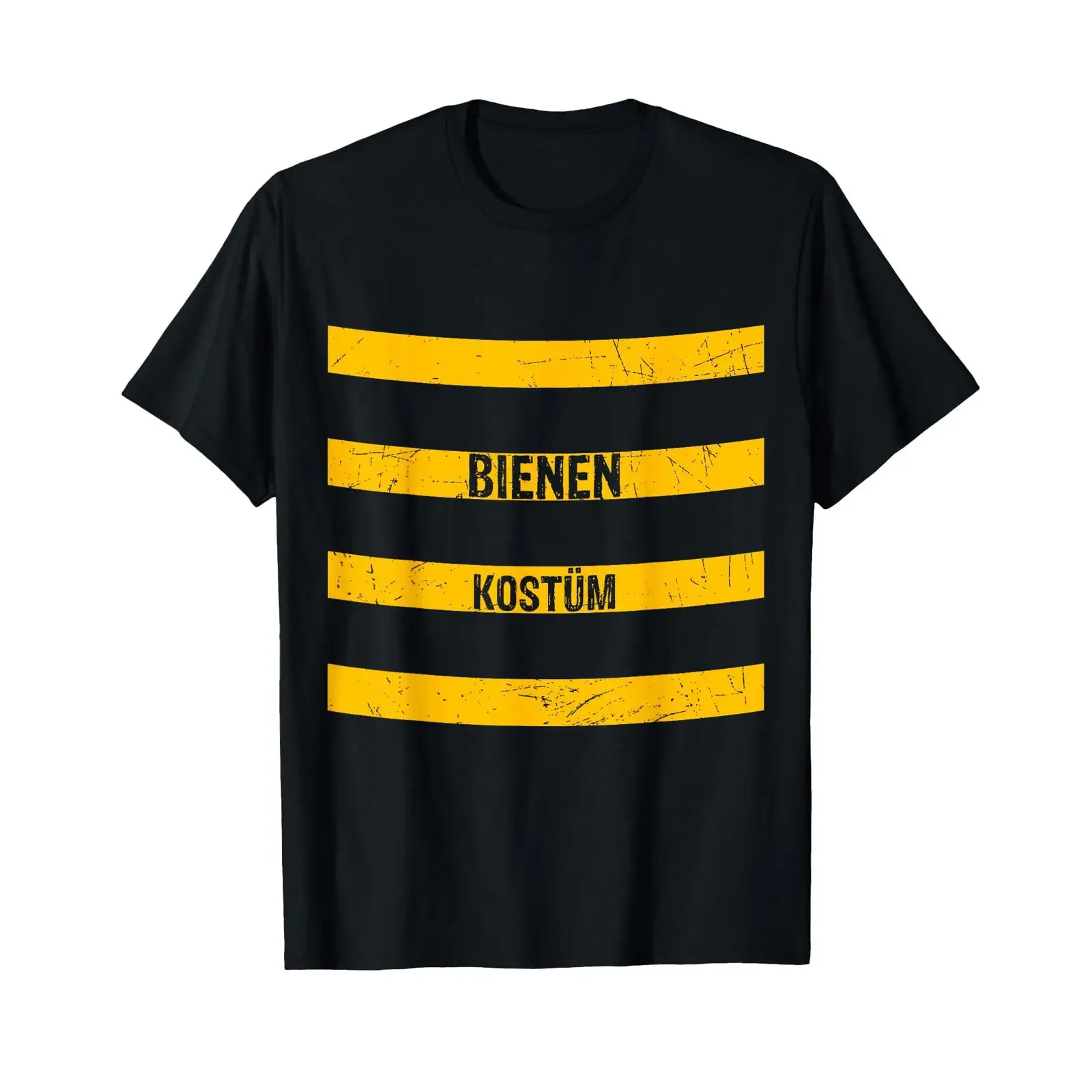 Bee Costume Fancy Dress Carnival T Shirt black s vintage Washed Versatile homme Comfortable designer clothes Casual Stretched