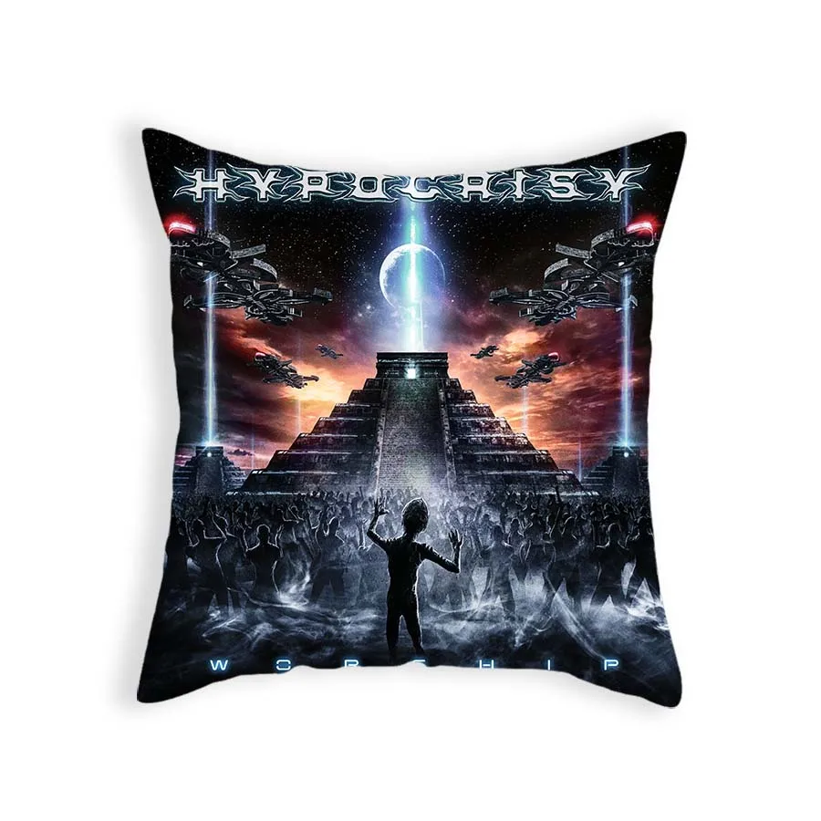 

Hypocrisy 3D Printed Polyester Decorative Pillowcases Throw Pillow Cover Square Zipper Cases Fans Gifts