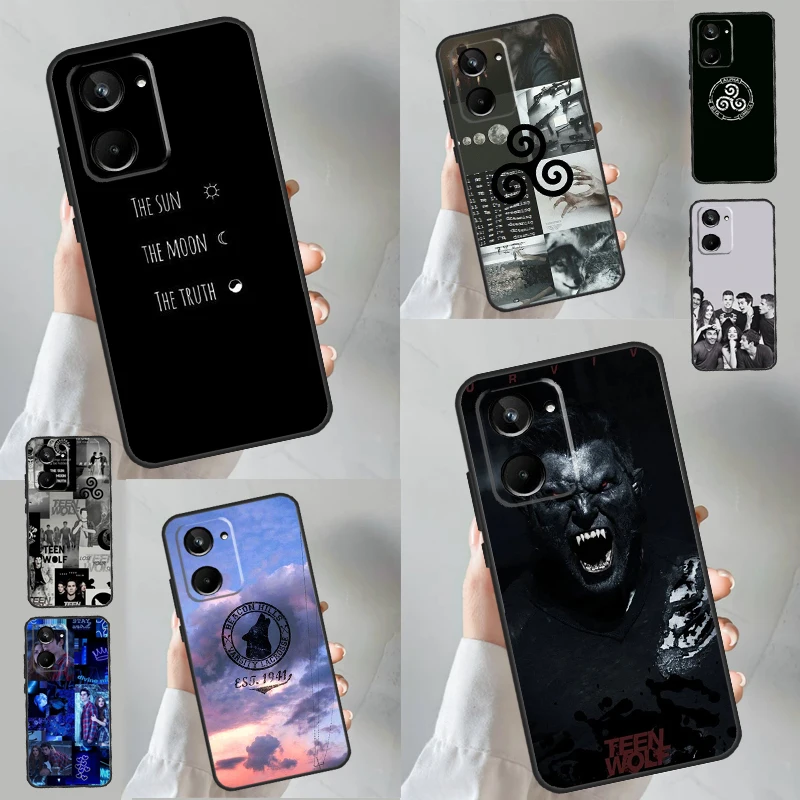 Teen Wolf For Realme GT5 GT Neo 5 9 10 11 12 Pro Plus C30 C31 C33 C35 C25s C21Y C51 C53 C55 C67 Case