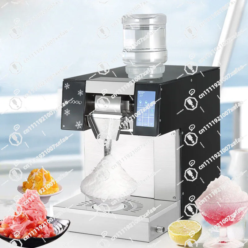 Commercial snowflake crusher shaved ice bingsu maker