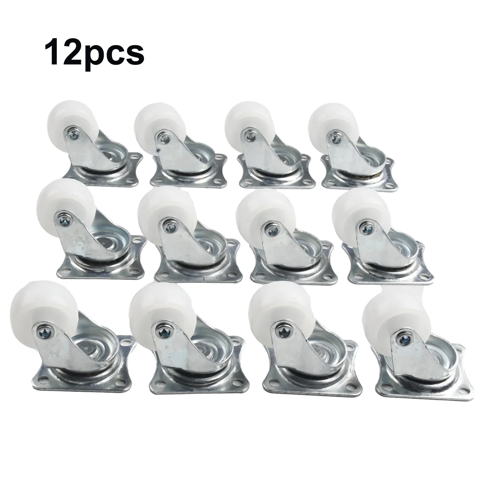 Parts Swivel Casters Homes Warehouses With Rubber 250G Bearing Wheels Mount Ball Material Handling High Quality