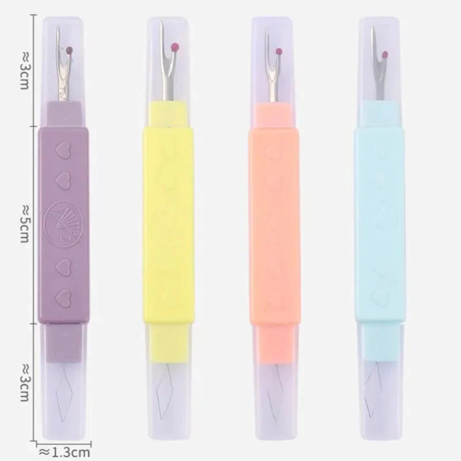 Threader Dual-purpose Model 2-in-1: Macaroon Colours Special Thread Remover and Cross Stitch Pick