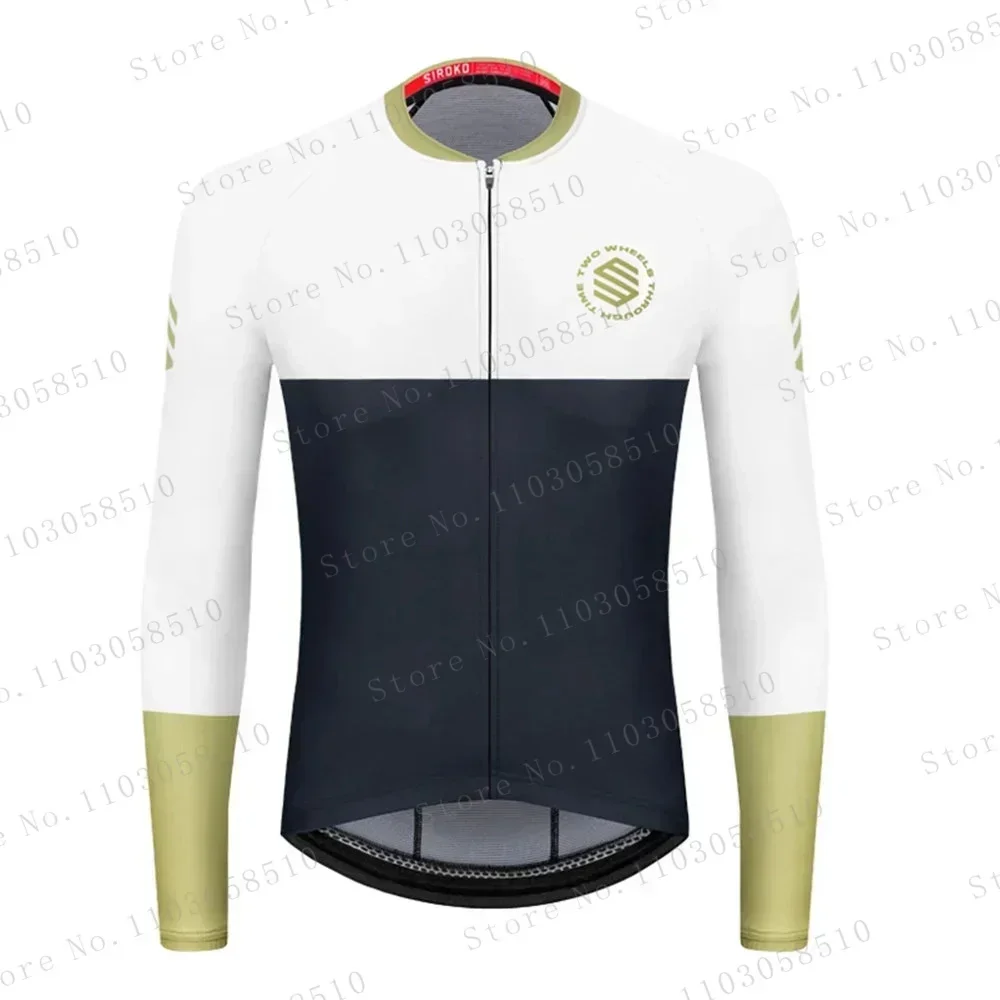 Siroko Men's Cycling Jersey Racing Cycling Jersey Long Sleeve Autumn Outdoor Road Mtb Top Maillot Ciclismo Spring 2022