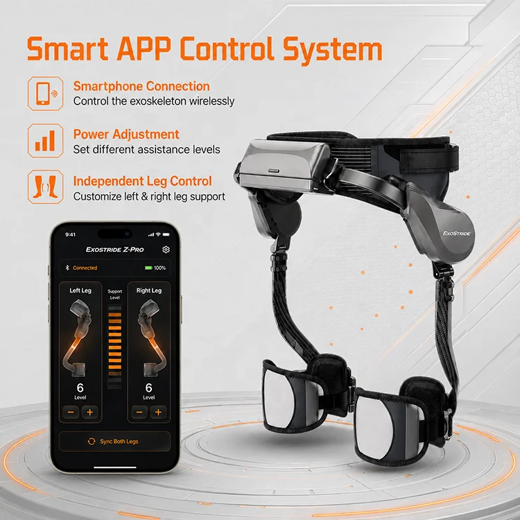 2026 New Exoskeleton Robot with Adaptive Gait Control Carbon Fiber Structure CE Certified for Rehabilitation Mobility Support