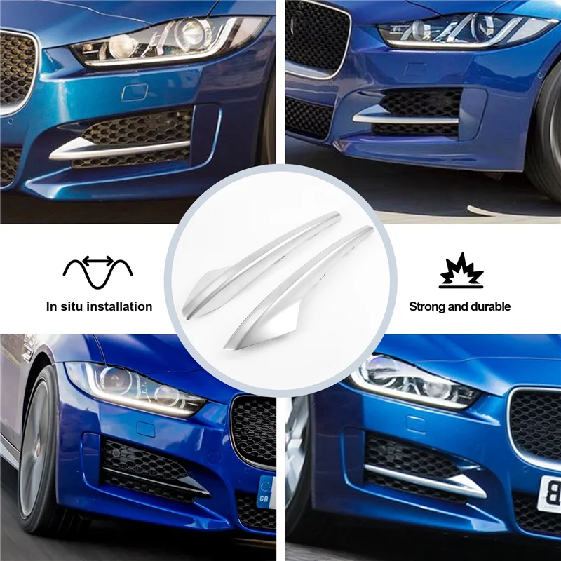 

Front Bumper Chrome Trim Molding For Jaguar XE R-Sport 2015-2019 T4N5887 T4N5889