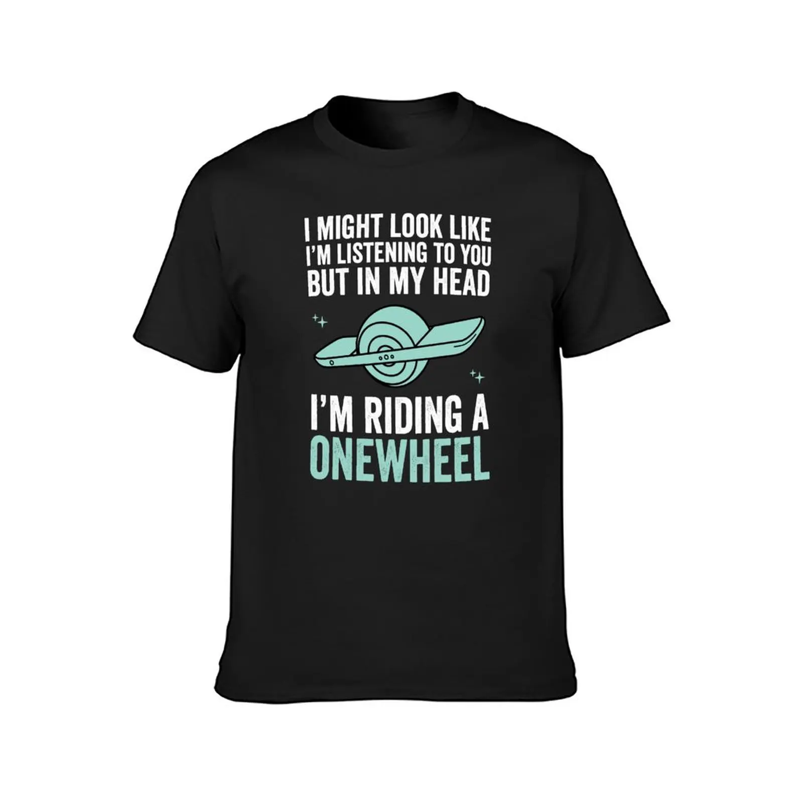 funny onewheel T-Shirt heavyweights kawaii clothes mens t shirts casual stylish