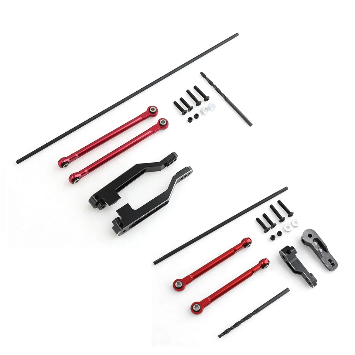 Stabilisator-Set vorne und hinten aus Metall für Traxxas UDR, Anti-Roll-Stabilisator-Kit für verbesserte Handhabung und Stabilität, RC-Upgrade-Teile