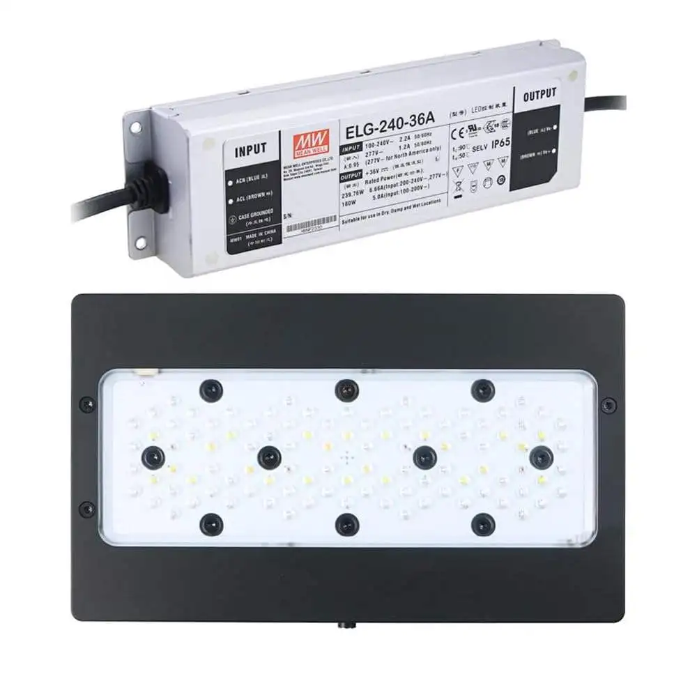 A8Pro II with 36V Driver 240W Full Spectrum WiFi Marine Coral Reef Light Crees LED for LPS/SPS Saltwater Coral Tank