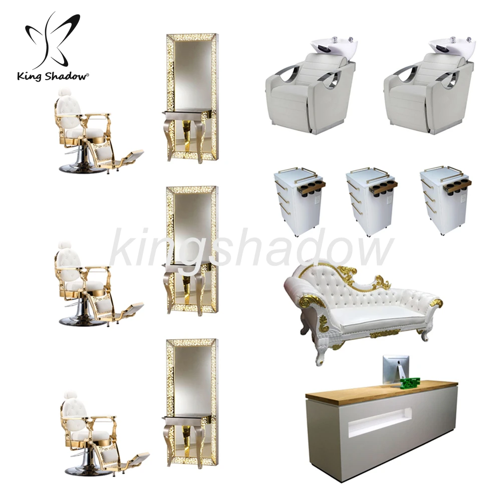 China supplies barber chairs beauty hair salon furniture set