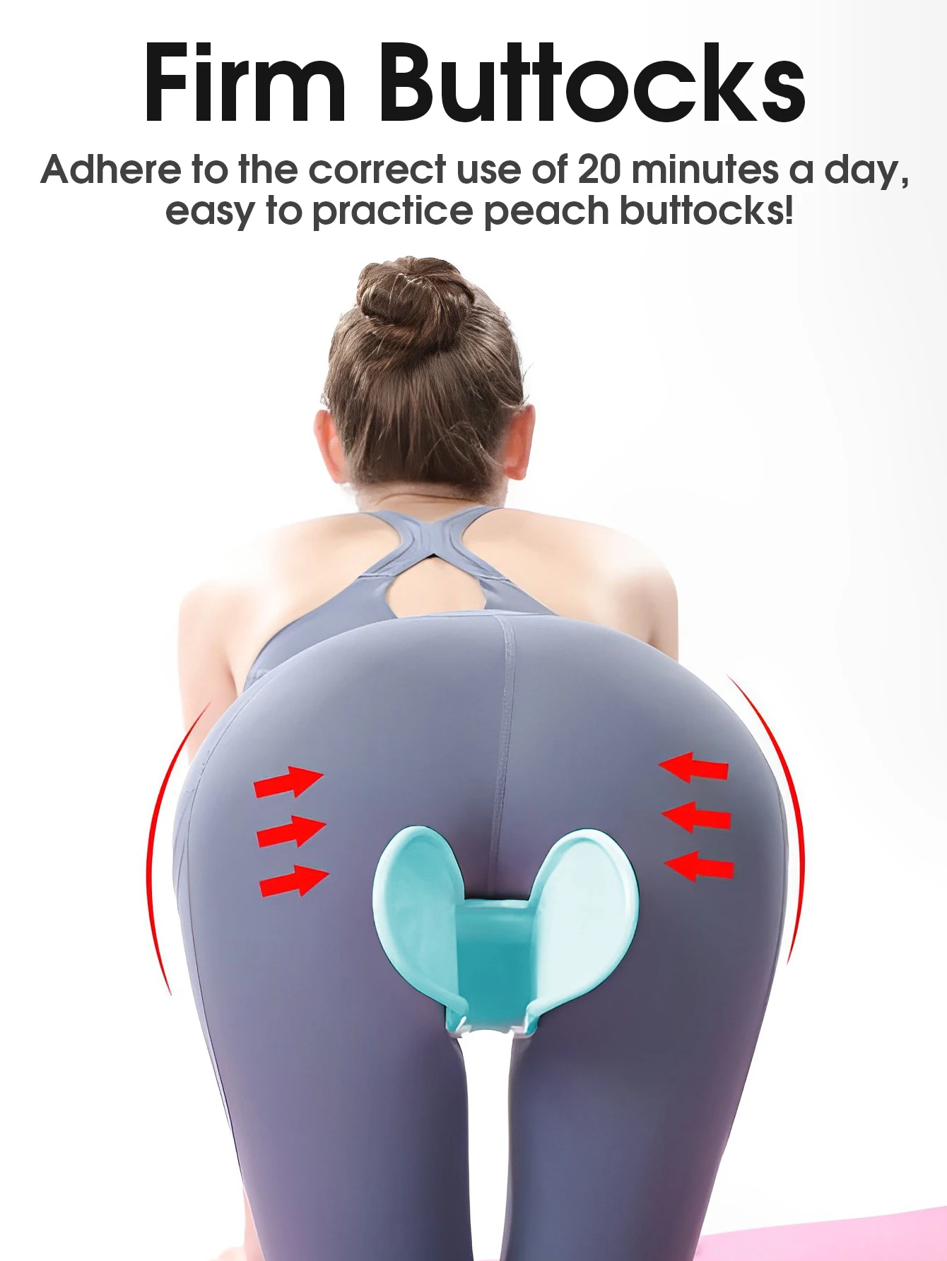 Hip Trainer Pelvic Floor Strengthening Device Muscle Medial Exerciser Hips Muscle&Inner Thigh Trainer Correction Buttocks