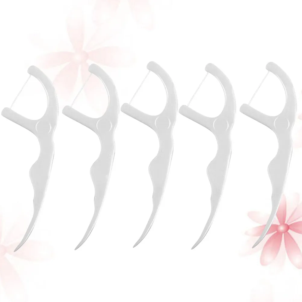 

50 шт. Премиальные зубные нити-флоссеры: ультратонкая шелковистая нить для глубокой чистки межзубных промежутков, стимуляции дыхания, для детей и взрослых