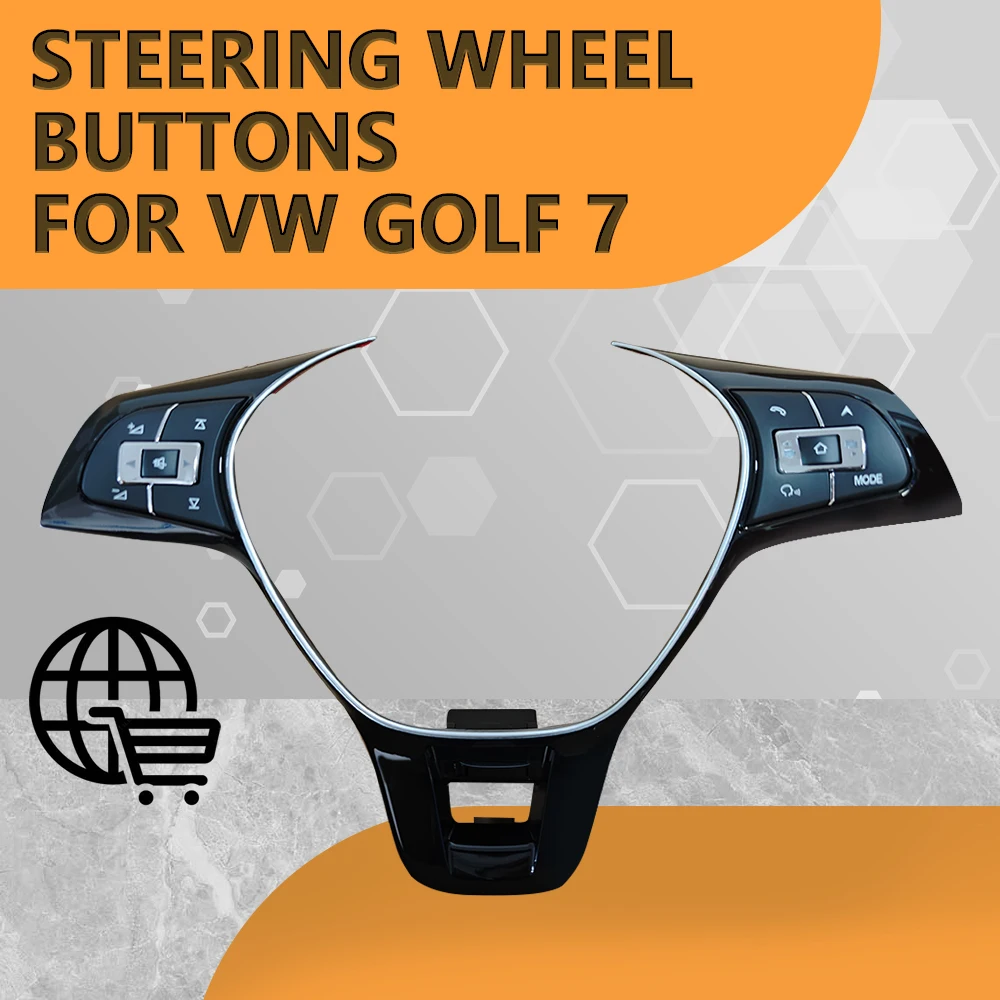 

Многофункциональные кнопки на руль для VW Volkswagen Golf 7 MK7 2014-2019 POLO Touran Passat 2016-2018 автомобильный аксессуар
