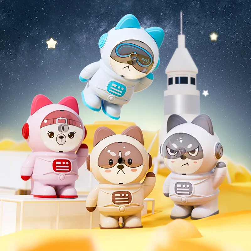 Cartoon Stationery School Office Supplies Cute Cat Hand Crank Sharpener For Pencil Creative Item Back To School Lovely