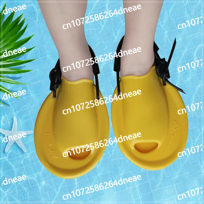 Whale swimming flippers breaststroke special flippers round accelerated beating training competition diving equipment frog shoes