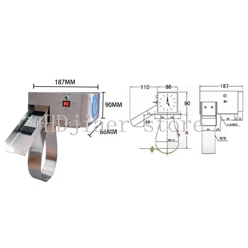 

NC-40/R Oil-Water Separator – Belt Type Oil Scraper Machine 220V for Industrial Oil Recovery