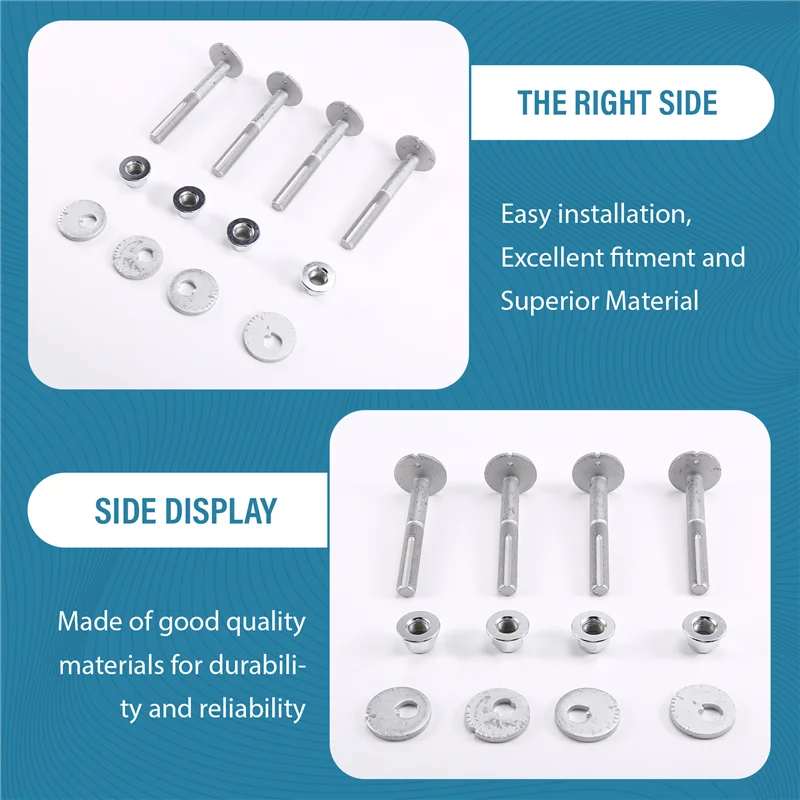 

Rear Lower Control Arm Bolt Eccentric Alignment Camber Bolt Front Shaft 54580-7S000 545807S000 For Nissan Frontier