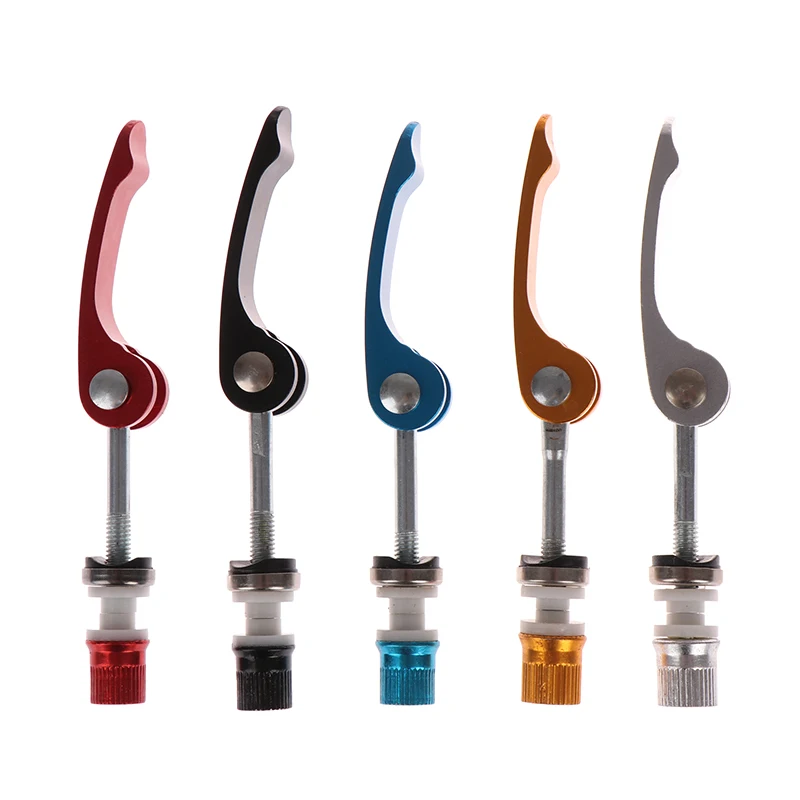 Bike Seat Tube Clip Universal High Quality Mountain Bicycle Seat Tube Clamp Screw Quick Release Lever Colored Bicycle