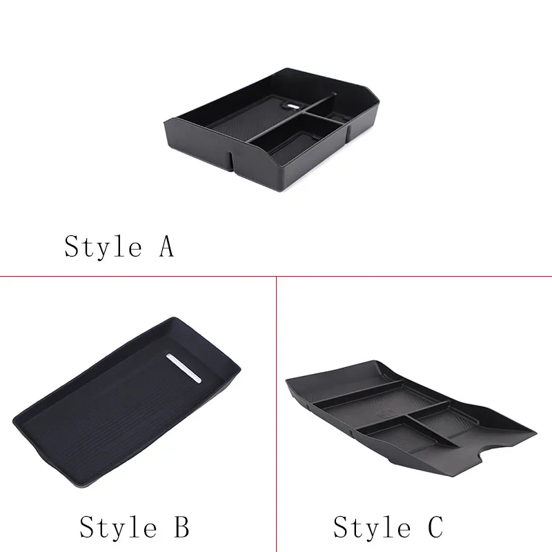 For Chery ICAR 03 Jaecoo 6 J6 2024 2025 ABS Silicone Flocking Center Console Lower Central Armrest Storage Box Storage