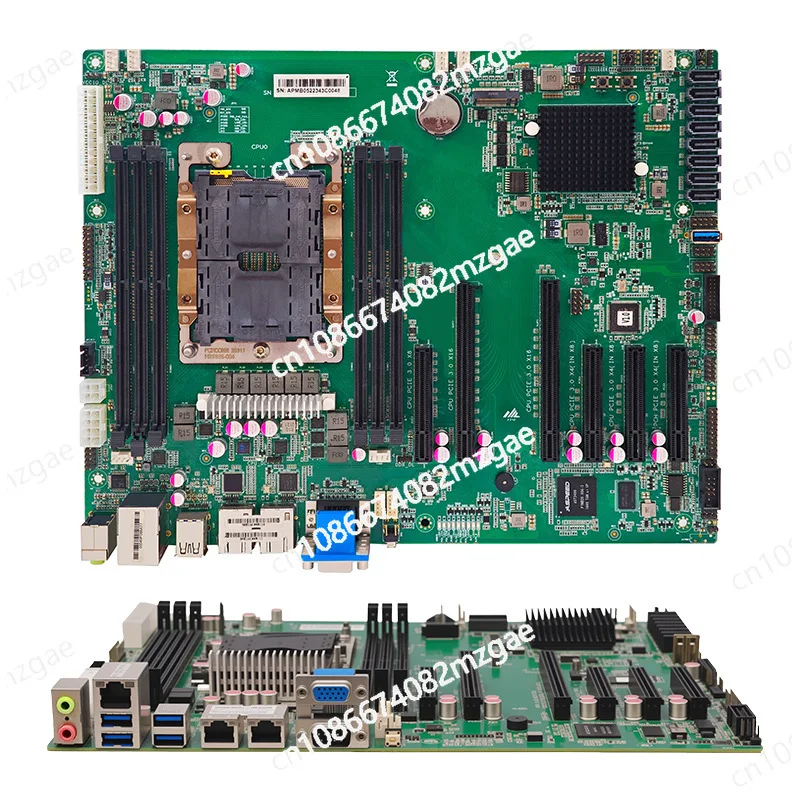 Single server workstation main board CPU Hash IPMI management C621 ATX server main board
