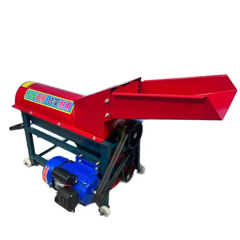 

Electric corn thresher household small household thickened bud grain machine