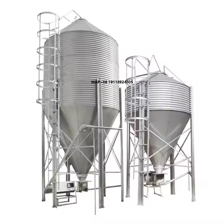 

Оцинкованный методом горячего погружения силос для кормов для свиней и птицы, башня-силос для хранения кормов для животноводческих ферм