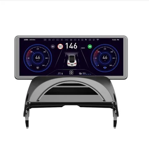 Car Center Consoles Lcd Dashboard Instrument Multimedia Linux Navigation Touch Screen Display for Model 3 Molde Y