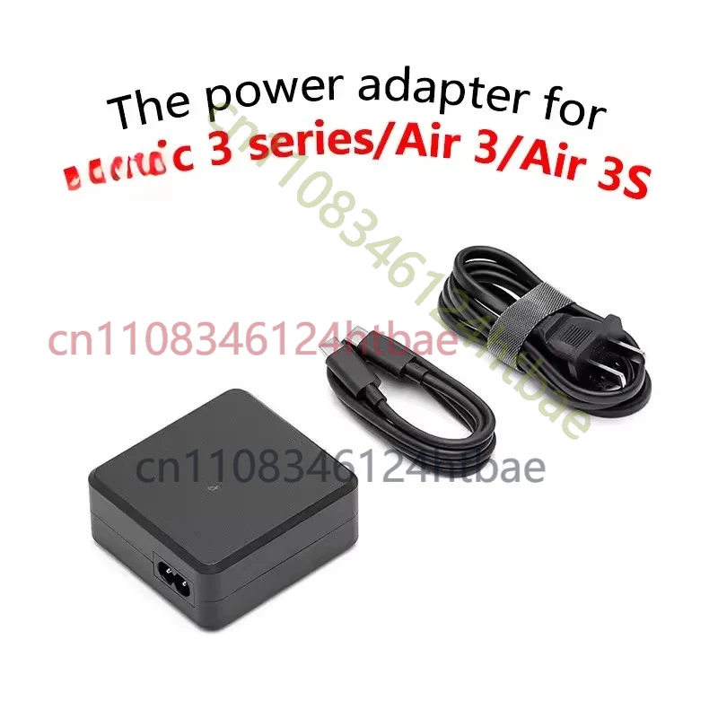 

Оригинальное зарядное устройство Mavic 3 100W, подходит для DJI Mavic 3 Series, Air3/Air 3S, адаптер быстрой зарядки.