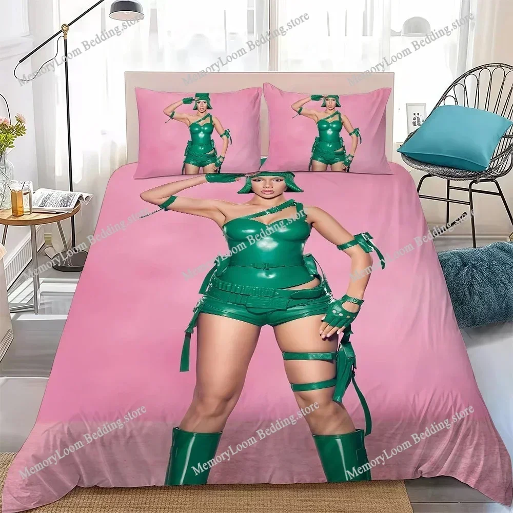 Singer M-Mariah Music Duvet Cover Set Home Style Bedding Soft Laundry Cotton Bed Student Dormitory Gift Home Textileextile029