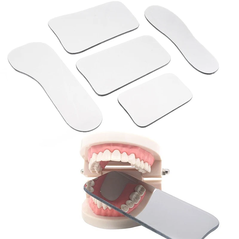 Dental Kieferorthopädische Spiegel Doppelseitige Okklusal Reflektor Intraorale Foto Glas Beschichtet Titan Dental Fotografie Spiegel Werkzeuge